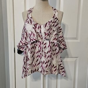 BCBGeneration berry print tank